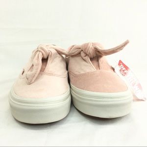 velvet authentic knotted vans